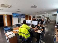 Vista de las oficinas de la comunidad de regantes de Huerta y Partidas