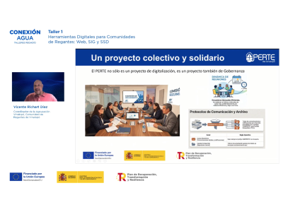 Presentación del taller de Vicente Richart